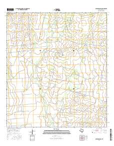 Batesville SW 2016 topographic map thumbnail