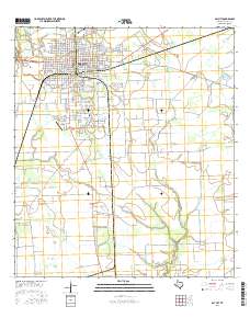 Bay City 2016 topographic map thumbnail