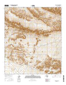 Bean Hills 2016 topographic map thumbnail