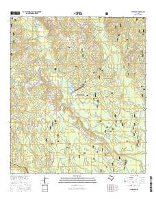 Bear Creek 2016 topographic map thumbnail