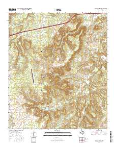 Bear Mountain 2016 topographic map thumbnail