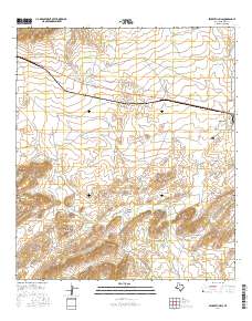 Beckwith Hills 2016 topographic map thumbnail
