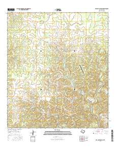 Bee Cave Hollow 2016 topographic map thumbnail