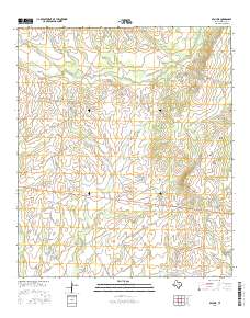 Ben Hur 2016 topographic map thumbnail