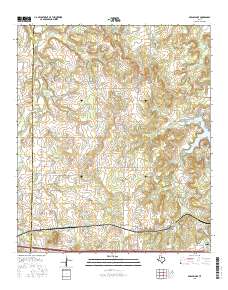 Bernie Lake 2016 topographic map thumbnail