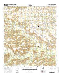 Big Canyon Ranch NE 2016 topographic map thumbnail