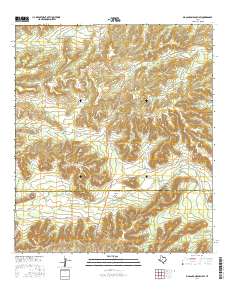 Big Canyon Ranch SW 2016 topographic map thumbnail