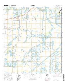 Big Hill Bayou 2016 topographic map thumbnail