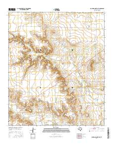Big Spring North NE 2016 topographic map thumbnail