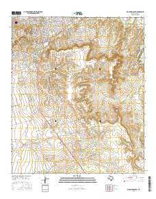 Big Spring South 2016 topographic map thumbnail
