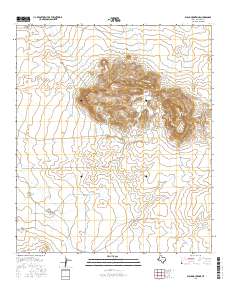 Black Mountains 2016 topographic map thumbnail
