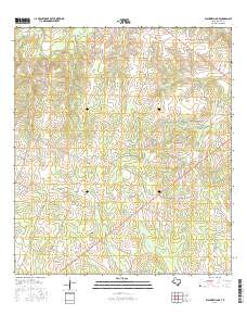 Blackwell Lake 2016 topographic map thumbnail