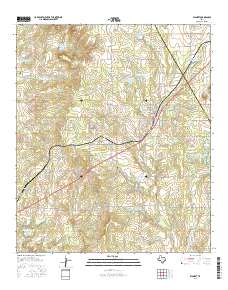 Blanket 2016 topographic map thumbnail