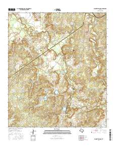 Blanket Springs 2016 topographic map thumbnail