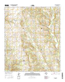 Blanton 2016 topographic map thumbnail