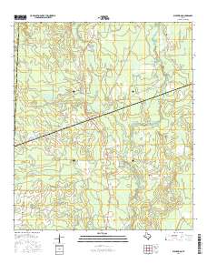 Bleakwood 2016 topographic map thumbnail