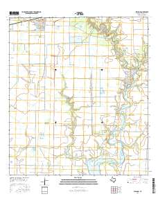 Blessing 2016 topographic map thumbnail