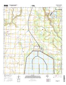 Blessing SE 2016 topographic map thumbnail