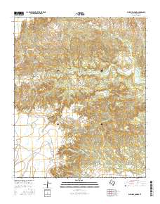 Blue Hole Springs 2016 topographic map thumbnail