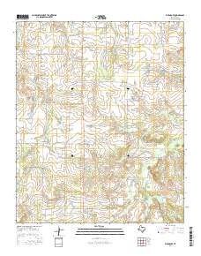 Bluegrove 2016 topographic map thumbnail