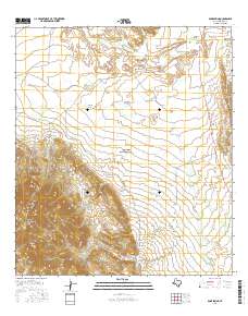 Bone Spring 2016 topographic map thumbnail