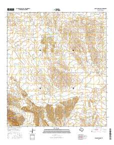Bone Spring NE 2016 topographic map thumbnail