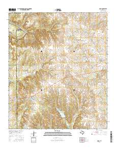 Bono 2016 topographic map thumbnail