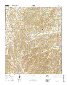 Boonsville 2016 topographic map thumbnail