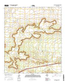 Bootleg Canyon 2016 topographic map thumbnail