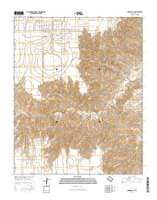 Bowers City 2016 topographic map thumbnail