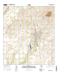 Brackettville 2016 topographic map thumbnail