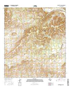 Brackettville NE 2016 topographic map thumbnail