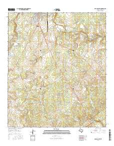 Brady South 2016 topographic map thumbnail