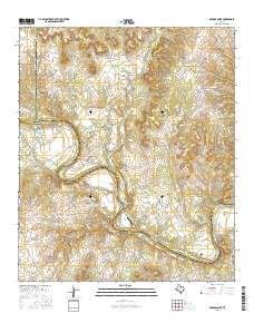 Brazos Point 2016 topographic map thumbnail