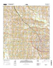 Brenham 2016 topographic map thumbnail