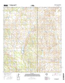 Briscoe Ranch 2016 topographic map thumbnail