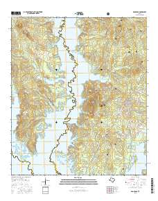 Broaddus 2016 topographic map thumbnail