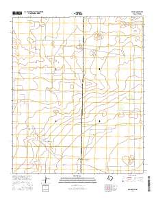 Bronco 2016 topographic map thumbnail