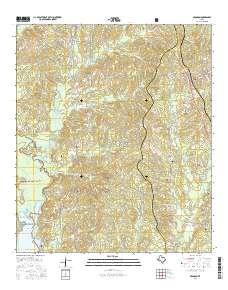 Bronson 2016 topographic map thumbnail