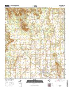 Bronte 2016 topographic map thumbnail