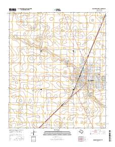 Brownfield West 2016 topographic map thumbnail