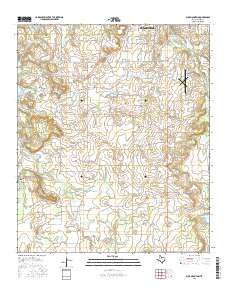 Buck Mountain 2016 topographic map thumbnail