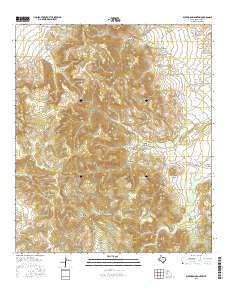 Buckhorn Mountain 2016 topographic map thumbnail