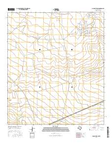Buena Vista SW 2016 topographic map thumbnail