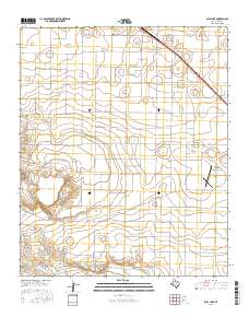 Bull Lake 2016 topographic map thumbnail