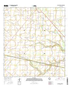Bullshead Creek 2016 topographic map thumbnail