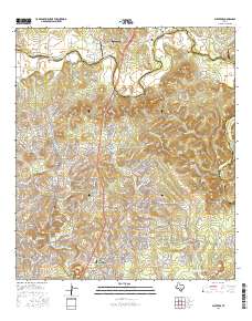 Bulverde 2016 topographic map thumbnail