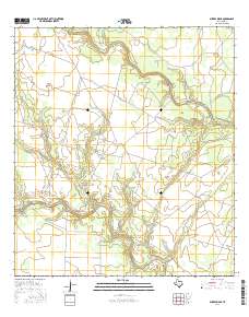 Burkes Ridge 2016 topographic map thumbnail