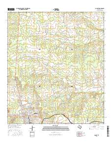 Burnet 2016 topographic map thumbnail