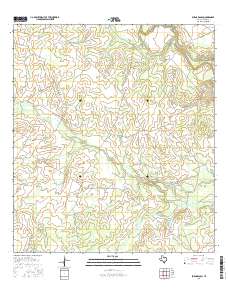 Burns Ranch 2016 topographic map thumbnail